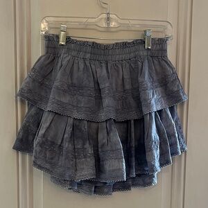 LoveShackFancy ruffle mini skirt